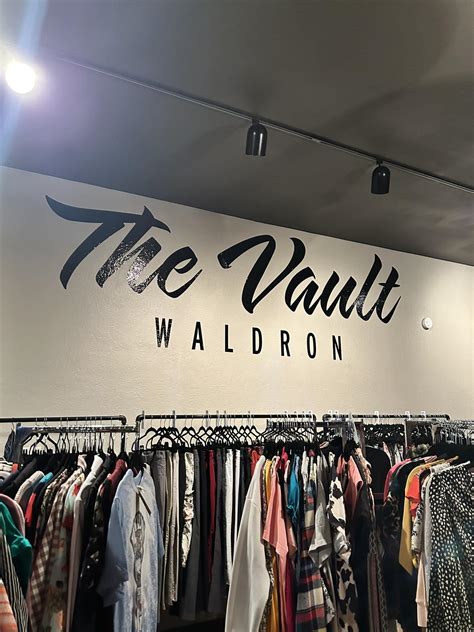 the vault consignment shop.